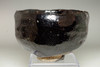 Antique Kuro-raku tea bowl #4270