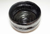 3rd Raku Nonko style kuro-raku tea bowl by Ito Keiraku #4280
