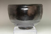 Raku Chojiro style kuro-raku tea bowl by Joraku #4281
