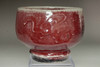 Kawai Kanjiro (1890-1966) Vintage cinnabar glazed tea bowl #4286