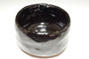 Raku 9th Ryonyu (1756-1834) Antique kuro-raku tea bowl #4312