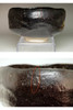 ★7th Chonyu (1714-1770) Antique kuro-raku tea bowl #4314