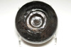 Raku 2nd Jokei (1561-1635) Antique kuro-raku teabowl #4330