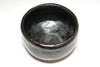 Raku 2nd Jokei (1561-1635) Antique kuro-raku teabowl #4330