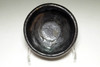 Raku 2nd Jokei (1561-1635) Antique kuro-raku teabowl #4330