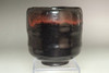 18c Antique kuro-raku tea bowl #4347