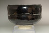 Sasaki Shoraku (1944- ) Vintage kuro-raku teabowl #4352
