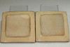 Ogata Kenzan (1663-1743) Antique 2 painted poem plates #4359