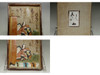 Ogata Kenzan (1663-1743) Set of  2 antique Hyakunin-Isshu karuta plates #4426