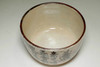 Ogata Kanzan (1663-1743) Antique  iron graze painted teabowl #4461