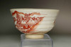 Aoki Mokubei (1767-1833) Antique red painted teabowl #4462