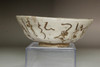 Otagaki Rengetsu (1791-1875) Antique poem carved pottery tea bowl #4465