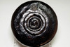 Kuro-raku teabowl made of crushed Kamogawa stone #4466
