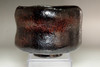 Kuro-raku teabowl made of crushed Kamogawa stone #4466