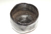 Sasaki Shoraku (1944- ) Kuro-raku tea bowl #4495