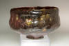 Kato Sekishun (1870-1943) Tatsuta-nishki glazed raku tea bowl #4504
