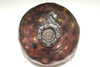Kato Sekishun (1870-1943) Tatsuta-nishki glazed raku tea bowl #4504