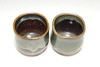  14th Chin Jukan (1926-2019) Set of 2 Satsuma pottery cups #4527