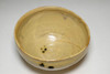 Kato Shuntai (1802-1877) Antique kizeto pottery tea bowl #4539