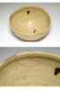 Kato Shuntai (1802-1877) Antique kizeto pottery tea bowl #4539