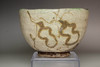 Arakawa Toyozo (1894-1985) Vintage oribe ware tea bowl #4557