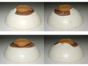  Ishiguro Munemaro (1893-1968) Vintage painted pottery bowl #4562