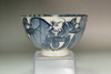 Aoki Mokubei (1767-1833) Antique blue and white pottery teabowl #4604
