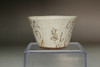 Otagaki Rengetsu (1791-1875) Antique poem carved pottery cup #4608