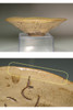 Otagaki Rengetsu (1791-1875) Antique poem carved pottery bowl #4609