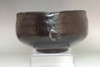 Raku Kichizaemon 7th Chonyu (1714-1770) Antique kuro-raku pottery teabowl #4646