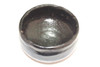 Raku Kichizaemon 7th Chonyu (1714-1770) Antique kuro-raku pottery teabowl #4646