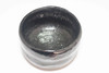 Raku Kichizaemon 11th Keinyu (1817-1902) Antique Kuro-raku teabowl #4693