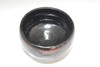 Raku 9th Ryonyu (1756-1834) Antique kuro-raku tea bowl #4750