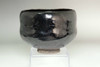 4th Raku - Ichinyu (1640-1696) kuro-raku tea bowl #4758