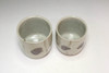 Murata Gen (1904-1988) Set of 2 vintage Mashiko pottery tea cups #4761