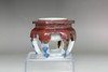  Antique Arita porcelain sake cup stand #4863