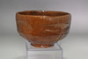 Ohi Chozaemon 6th (1829-1856) Antique amber glazed Ohi pottery teabowl #4880