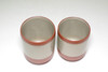  Ito Sekisui 5th (1941- ) Set of 2 vintage Mumyoi pottery cups #4914