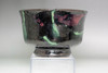  Kawai Kanjiro (1890-1966) Vintage iron glazed pottery tea bowl #4915