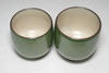 Miura Kohei  (1898-1972) Set of 2  Vintage Mumyoi pottery cups #4938