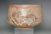 Okuiso Eiroku (1930-1987) Vintage Shino pottery teabowl #4941
