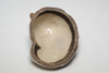 Nonomura Ninsei (1648-1690) Antique pottery incense case "raccoon dog" #4950