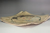 Vintage painted pottery plate #5011
