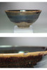 Kato Shuntai (1802-1877) Antique SETO TENMOKU pottery tea bowl #5016