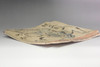 Vintage painted pottery plate #5020