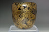Antique NATSUME Japanese gold lacquered tea caddy w/box #5023