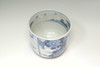 Antique Chinese Jiajing marked blue and white poecelain teacup #5068