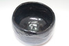 Raku Kichizaemon 9th Ryonyu (1756-1834) Antique KURO-RAKU pottery teabowl #5072