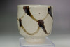 Hamada Shinsaku (b.1929) Vintage MASHIKO pottery YUNOMI cup #5074