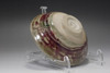 Antique Japaese cinnabar glaze teabowl #5091